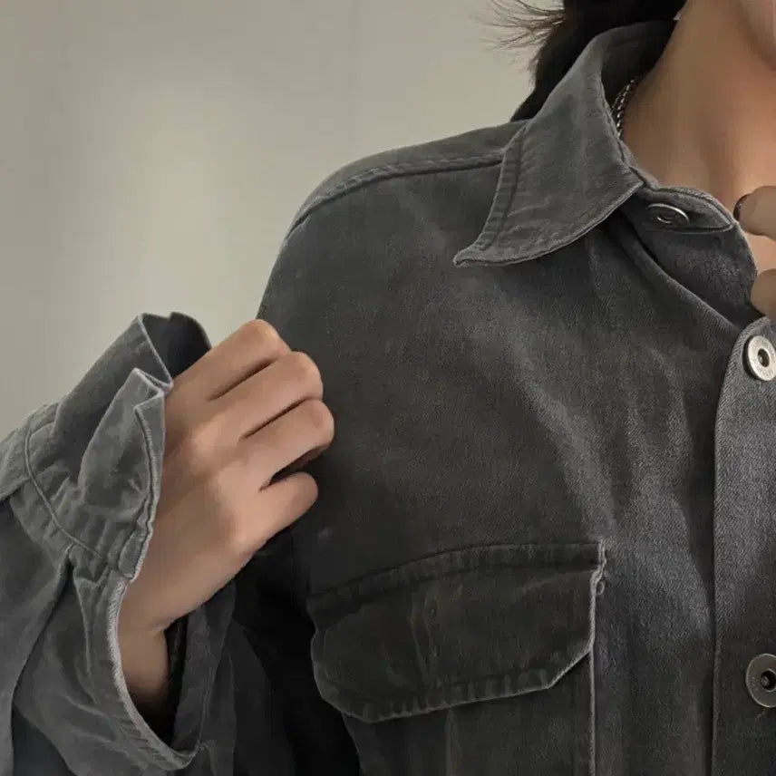 [BUNJANG] Sculptor Pigment Shirt / 스컬프터 피그먼트 셔츠 One Size