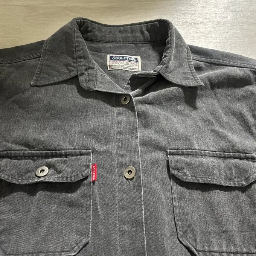 [BUNJANG] Sculptor Pigment Shirt / 스컬프터 피그먼트 셔츠 One Size