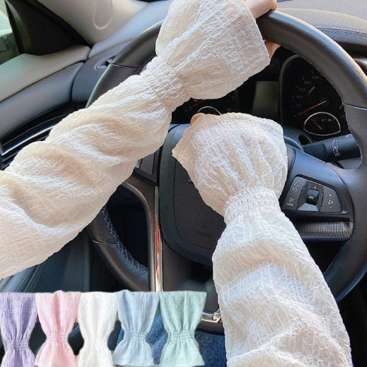 [BUNJANG] UV Protection Arm Sleeves for Summer Driving / 운전 쿨토시 여름 팔토시 UV차단 자외선 차단 토시