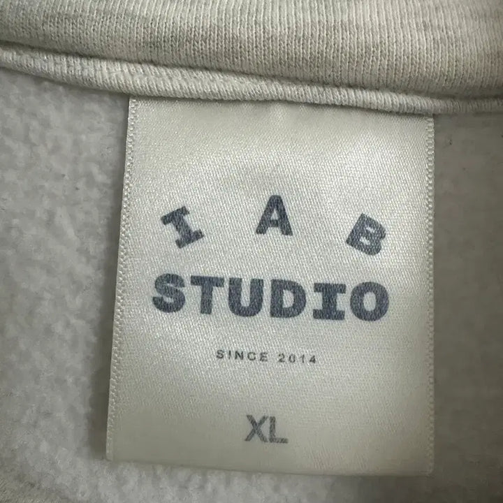 [BUNJANG] IAB Studio Half Zip Pullover - Light Grey / [XL] 아이앱 스튜디오 하프 집 풀오버 - 라이트 그레이