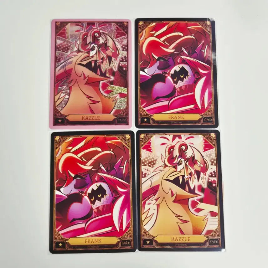 [SOLD OUT] 판매) 해즈빈호텔 래즐 대즐 프랭크 트레이딩 카드 포일