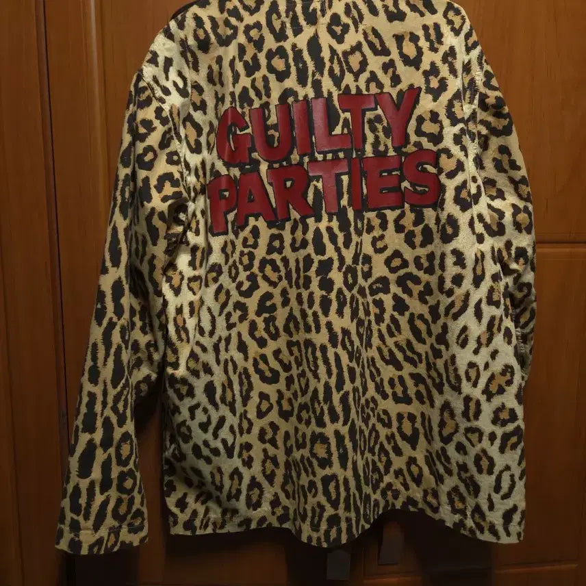 [BUNJANG] Wacko Maria Leopard Jaguar Army Shirt / 와코마리아 레오파드 제규어 아미셔츠