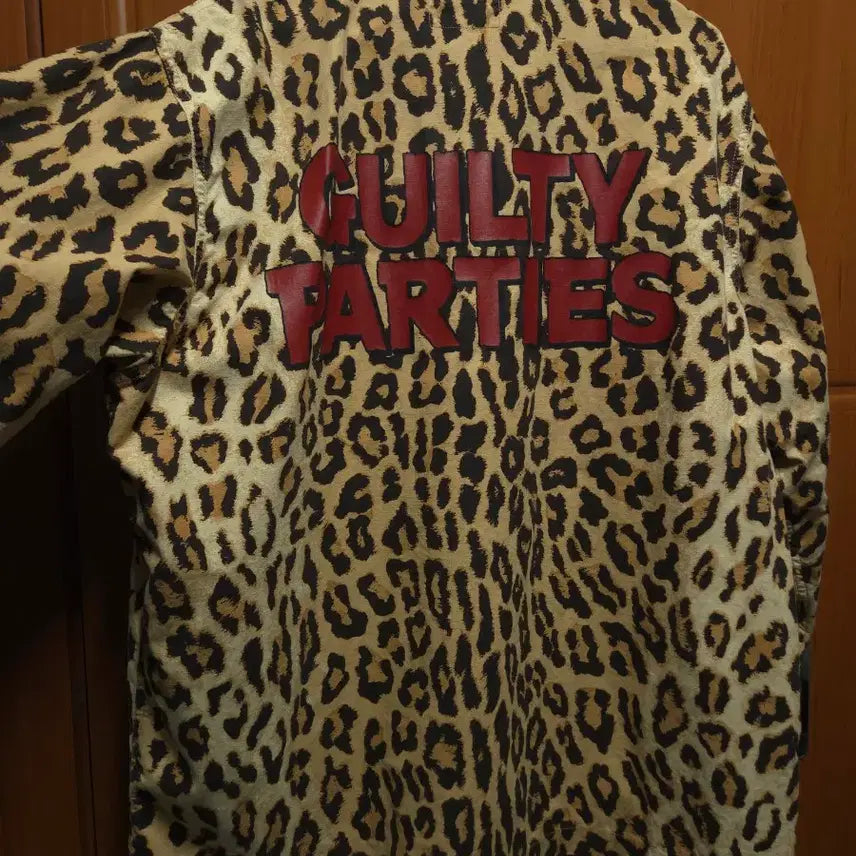 [BUNJANG] Wacko Maria Leopard Jaguar Army Shirt / 와코마리아 레오파드 제규어 아미셔츠