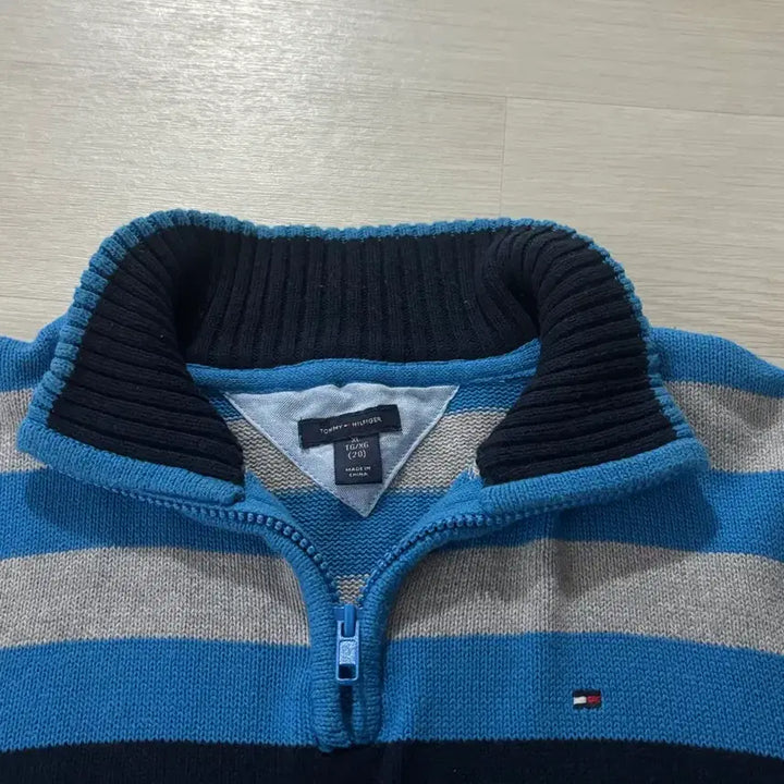 [BUNJANG] Tommy Hilfiger Half-Zip Knit Sweater XL / 타미힐피거 반집업니트 XL