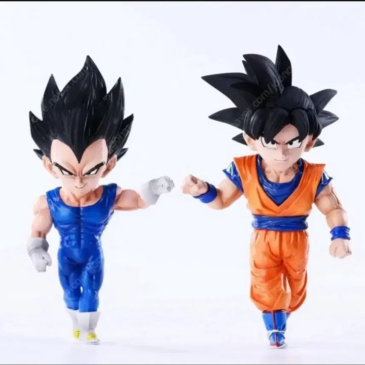 [BUNJANG] League Resin Dragon Ball World Collectable Son Goku &amp; Vegeta Punch / league 리그사 드래곤볼 레진월콜 손오공,베지터 펀치