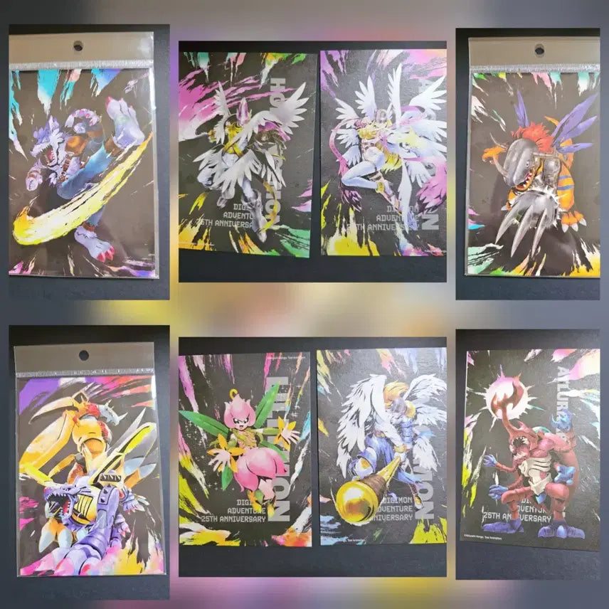 [BUNJANG] Digimon Adventure Exhibition Postcard Bundle / 디지몬 어드벤쳐전 엽서 일괄 양도