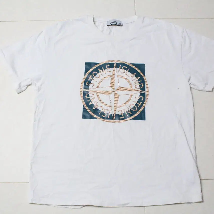 [BUNJANG] Stone Island Short Sleeve Shirt / 스톤아일랜드 반팔 100사이즈