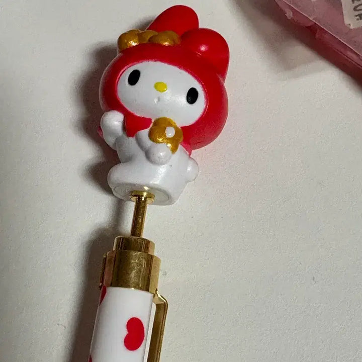 [BUNJANG] Vintage My Melody Ballpoint Pen (Red Handle) / 고전 마이멜로디 볼펜 빨마