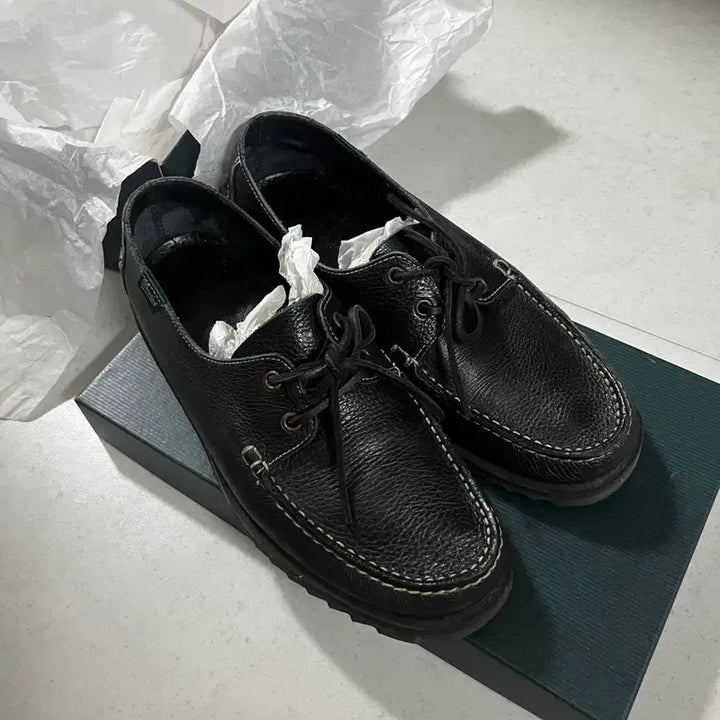[BUNJANG] Paraboot x Captain Sunshine Dominguez Grain Leather Shoes UK 8.5 / [UK8.5] 파라부트 x 캡틴선샤인 도밍구 그레인레더
