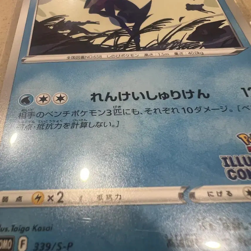 [BUNJANG] Greninja Japanese Edition Pokémon Card / 개굴닌자 일판