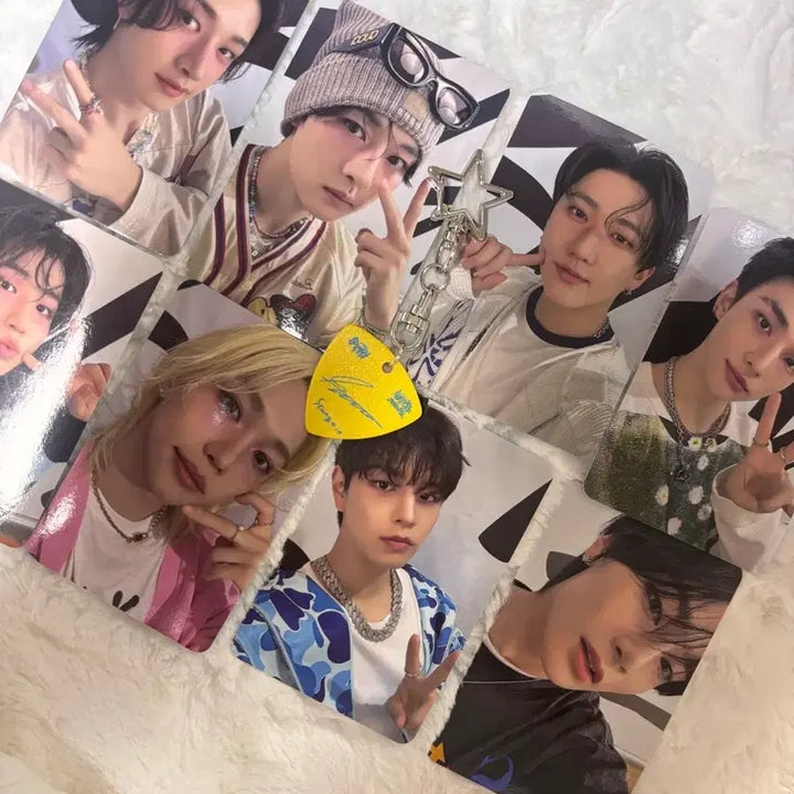 [BUNJANG] Stray Kids Seungmin Dominate Encore Stay Zone Guitar Pick Keyring / 스트레이키즈 스키즈 도미네이트 앙콘 막콘 스테이존 기타 피크 키링 승민
