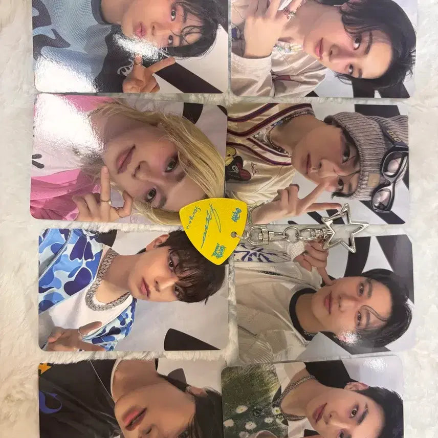 [BUNJANG] Stray Kids Seungmin Dominate Encore Stay Zone Guitar Pick Keyring / 스트레이키즈 스키즈 도미네이트 앙콘 막콘 스테이존 기타 피크 키링 승민