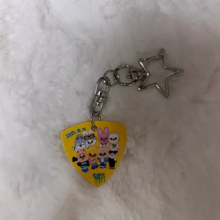 [BUNJANG] Stray Kids Seungmin Dominate Encore Stay Zone Guitar Pick Keyring / 스트레이키즈 스키즈 도미네이트 앙콘 막콘 스테이존 기타 피크 키링 승민