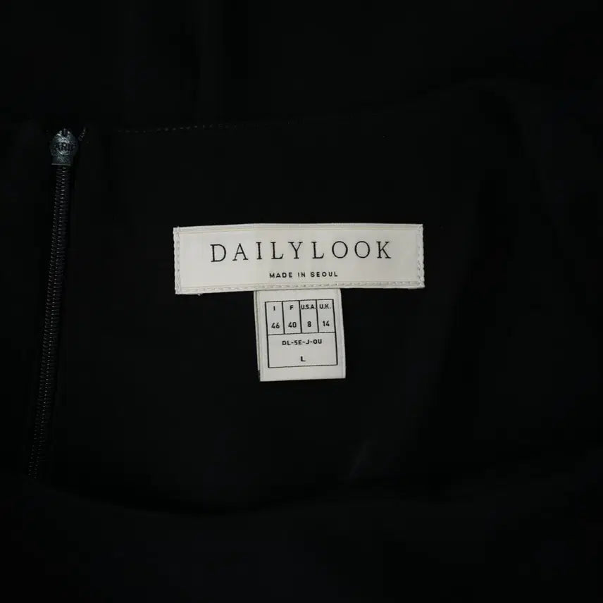 [SOLD OUT] 데일리룩 여성 촤르르 폴리 반팔 원피스 L