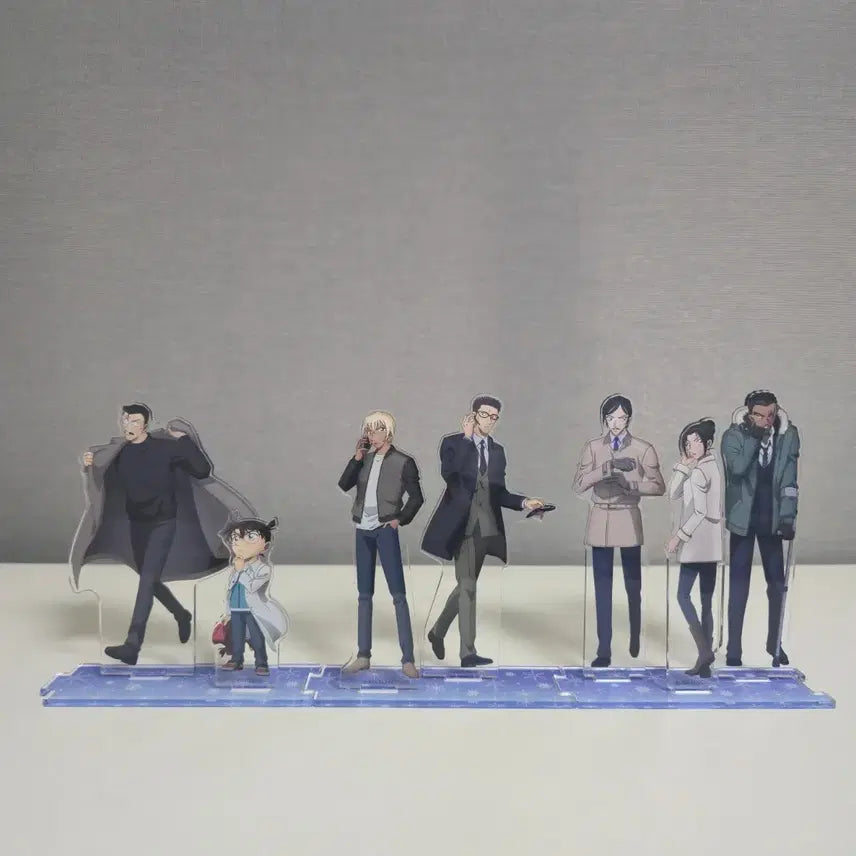 [BUNJANG] Detective Conan: The Phantom of the Clock Tower Acrylic Stand Bundle / 명탐정코난 척안의 잔상 연결 아크릴 스탠드 일괄로 판매합니다