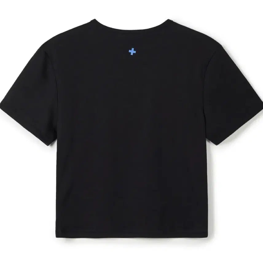 [BUNJANG] ERA WORLD Slim Crop T-shirt Black S / ERA 월드 슬림 크롭 티셔츠 블랙 S