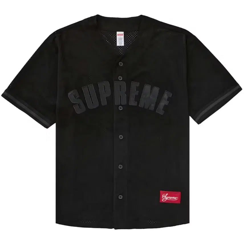 [SOLD OUT] [L] 슈프림 메쉬 베이스볼 져지 24ss