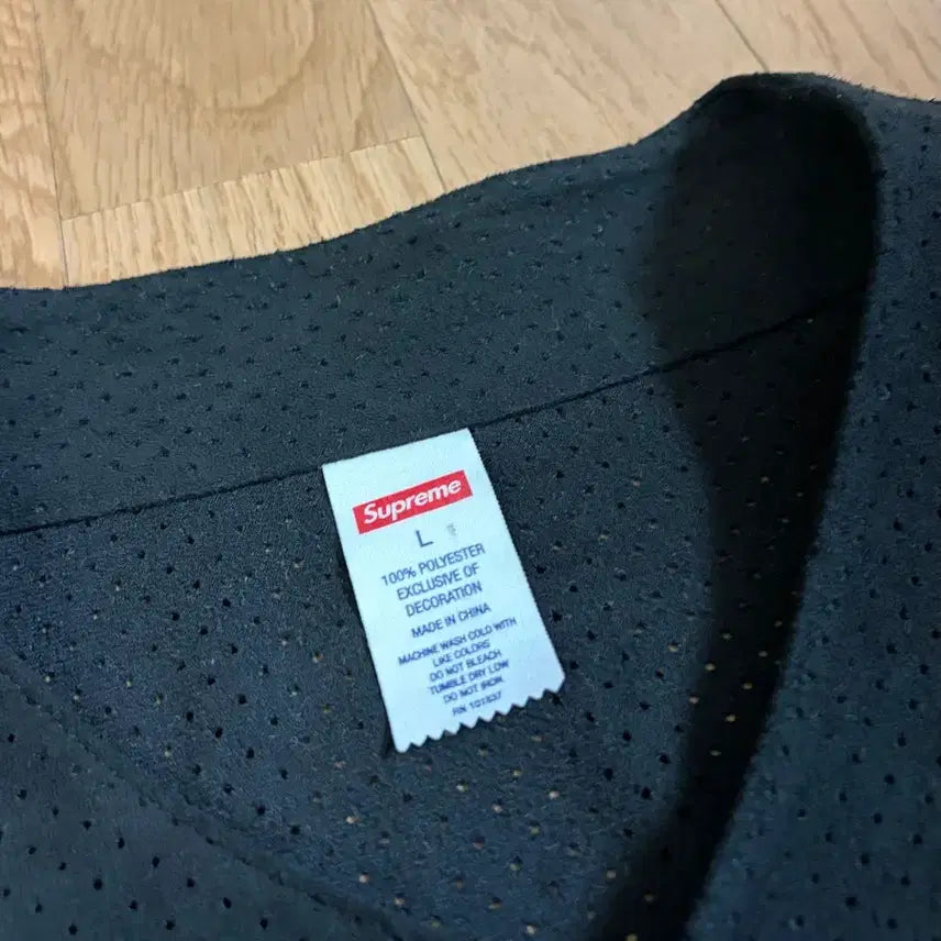 [SOLD OUT] [L] 슈프림 메쉬 베이스볼 져지 24ss