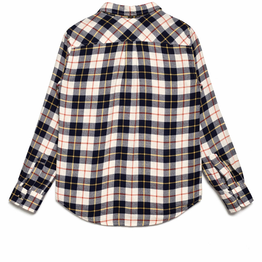 [BUNJANG] Uniqlo Navy Cotton Check Shirt (Size S) / JPN 일본 빈티지 y2k 모리걸 유니클로 네이비 코튼 체크 셔츠 S
