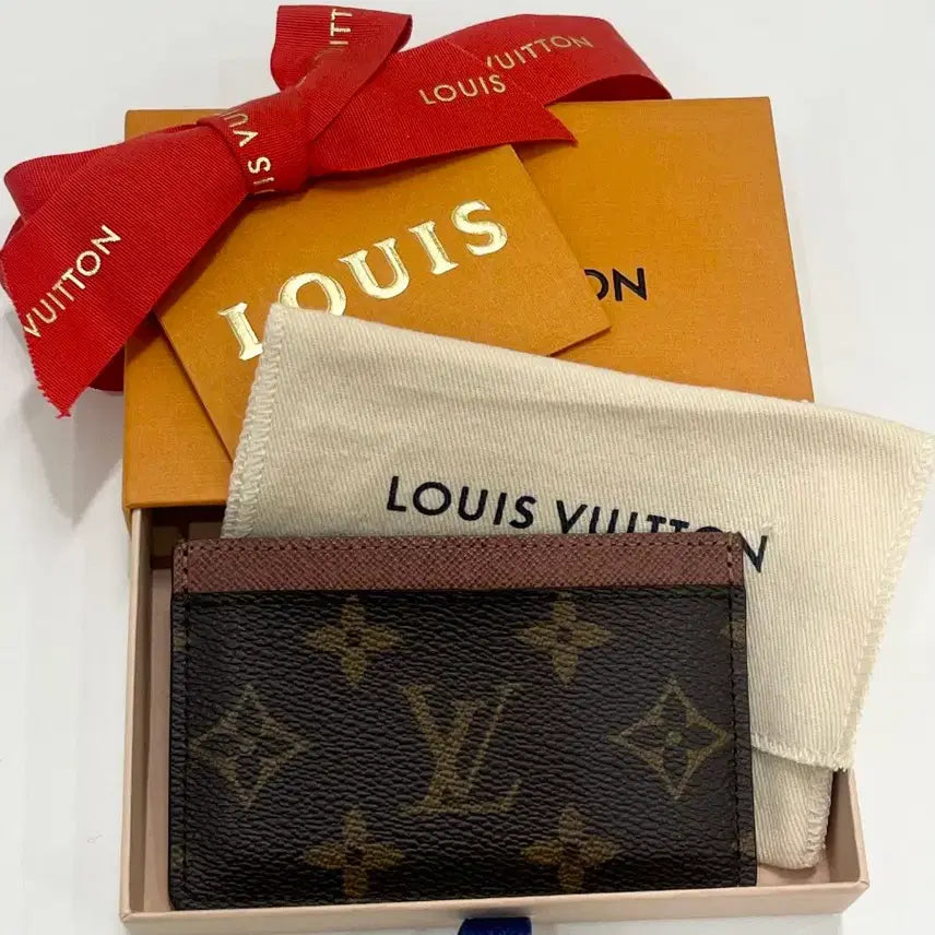 [BUNJANG] Louis Vuitton Monogram Card Holder / [S/정품] 루이비통 카드지갑 풀박스