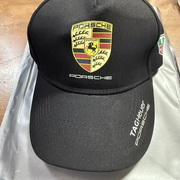 [BUNJANG] Porsche Tag Heuer Collaboration Baseball Cap Black / 포르쉐 x 태그호이어 콜라보 볼캡 블랙