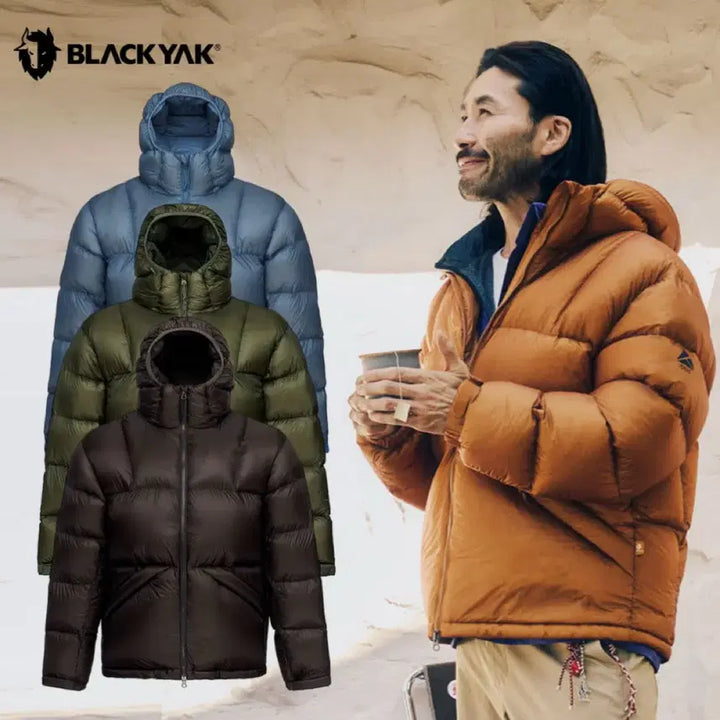 [BUNJANG] Black Yak Stone Master Down Jacket Brown / 25fw 블랙야크 클라이밍 스톤마스터 다운자켓 브라운 100