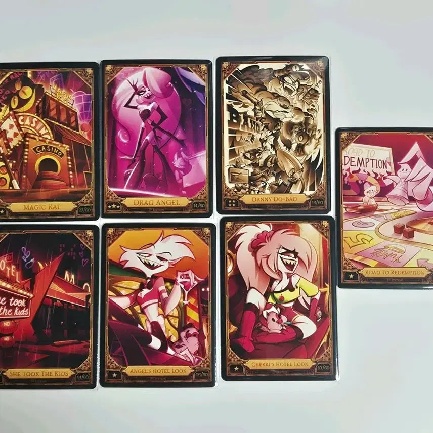 [BUNJANG] Angel Dust Hotel Hotelier Trading Cards Bundle Set / 일괄) 해즈빈호텔 엔젤 더스트 트레이딩 카드 트레카 드랙 호텔룩