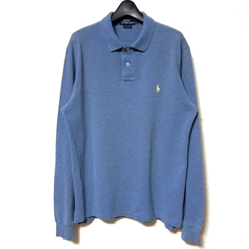 [SOLD OUT] [XL,105]폴로랄프로렌 카라티 긴팔티 블루