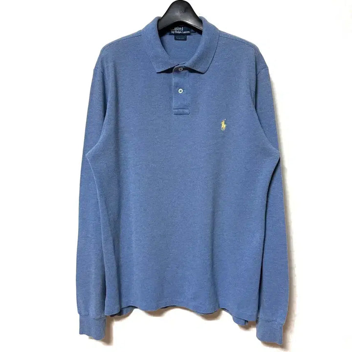 [SOLD OUT] [XL,105]폴로랄프로렌 카라티 긴팔티 블루