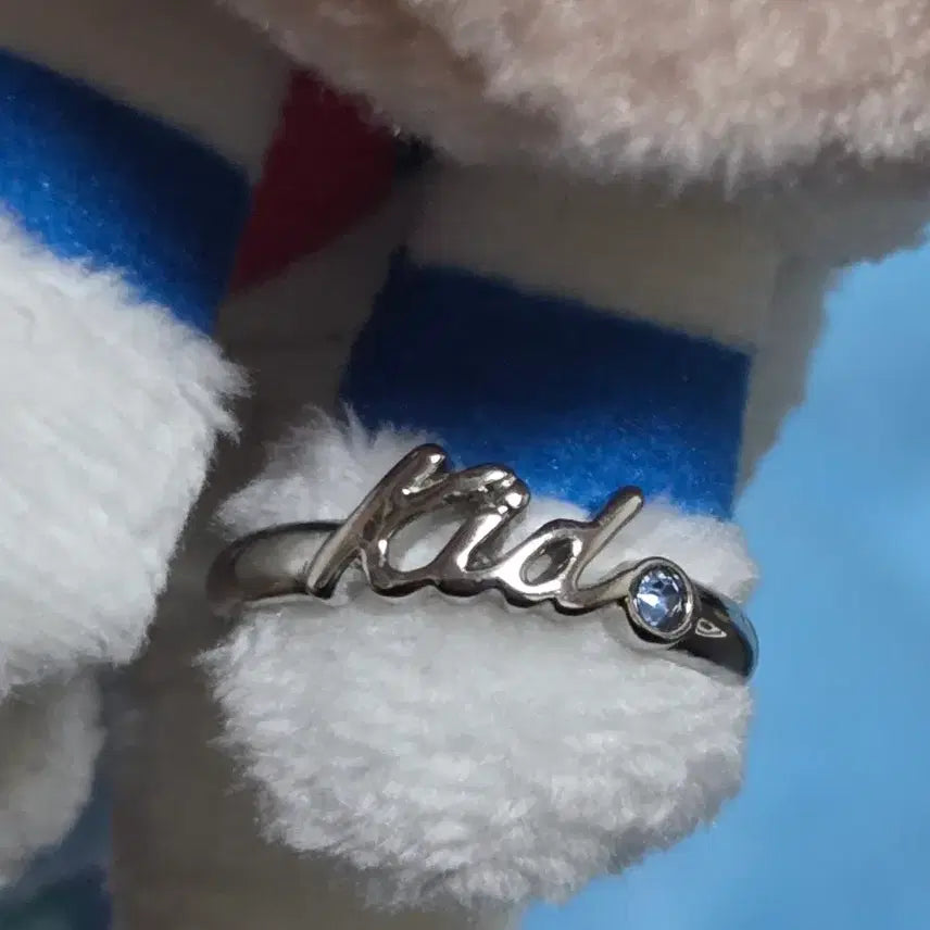[BUNJANG] Kaito Kid Sekiguchi Name Ring Necklace / 괴도키드 세가쿠지 네임 링 네클리스 목걸이 반지