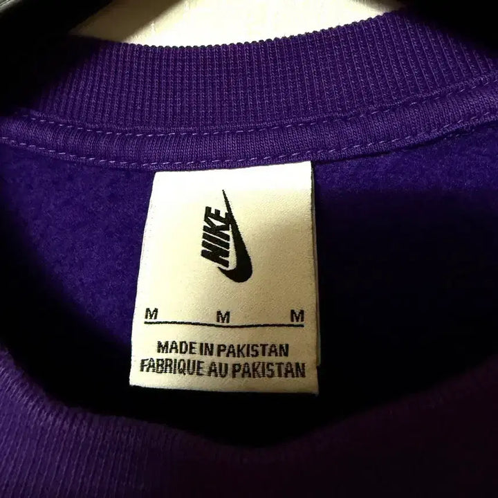 [BUNJANG] Nike NRG Solo Swoosh Sweatshirt / [M,95]나이키 nrg 솔로스우시 맨투맨 오버핏 퍼플
