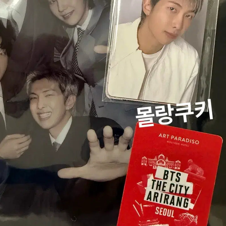 [BUNJANG] BTS Group POB Clear File and Photocard Bundle Set / 방탄 bts 단체 포카 일본위버스 특전 클리어파일 아미존 포카