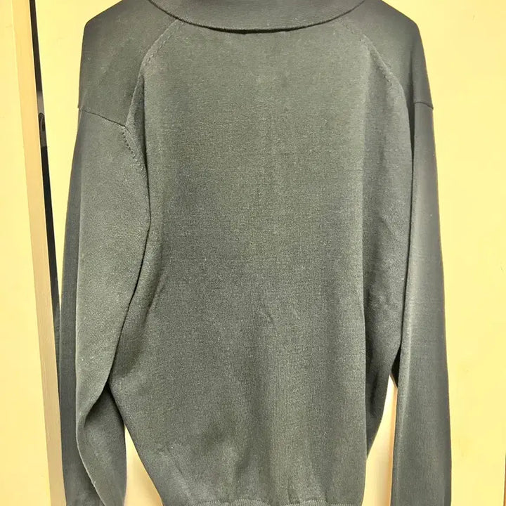 [BUNJANG] Steady-Everywhere Cotton Collar Cardigan Black Size 1 / 스테디에브리웨어 코튼 칼라 가디건 블랙 1사이즈 새상품