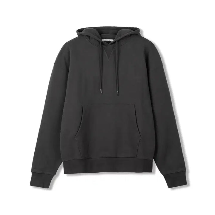 [BUNJANG] Steady-Everywhere Relaxed Fleece Hoodie Dark Gray / 스테디에브리웨어 릴렉스드 기모 후디 다크그레이 2사이즈
