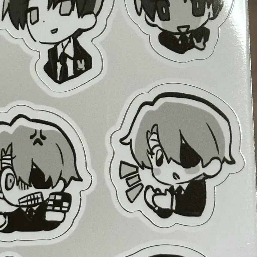 [BUNJANG] Goechul Goedamchulgeun Baek Saheon Kim Soeul Stickers Bundle Set / 괴출 괴담출근 백사헌 김솔음 스티커 일괄