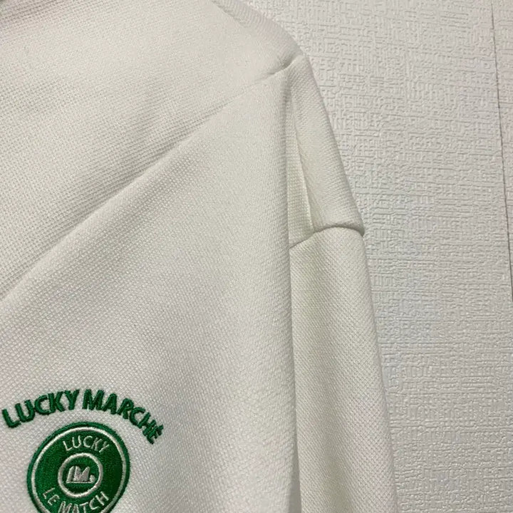 [BUNJANG] Lucky Marche 22SS Half-Zip Sweatshirt / 럭키마르쉐 반집업맨투맨 22SS