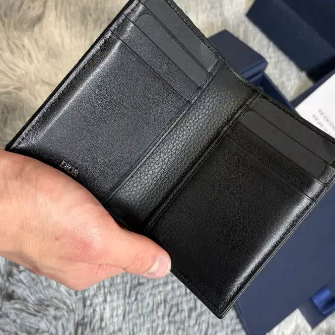 [BUNJANG] Dior Oblique Saddle Organizer Black / [리엘중고명품] 디올 오블리크 새들 오거나이저 블랙 풀구성품