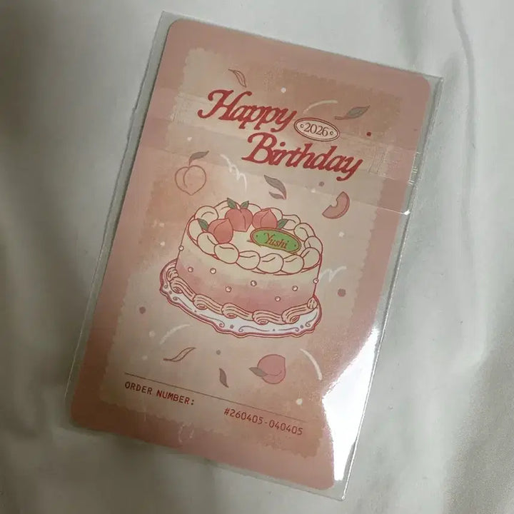 [BUNJANG] NCT WISH U-U Birthday MD Cake Keyring Photocard / 엔시티위시 유우시 생일 엠디 md 케이크 키링 포카
