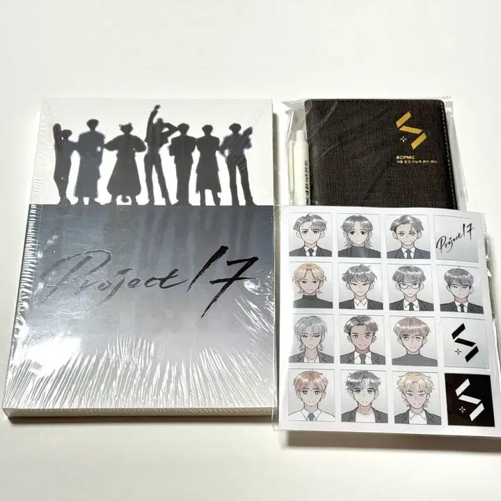 [BUNJANG] Hunterteen Seventeen Project 17 Setting Book Bundle Set / [미개봉] 헌터틴 설정북 Project 17 세븐틴 비공굿즈 안경처돌이