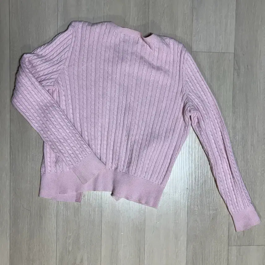 [SOLD OUT] 폴로 핑크 가디건