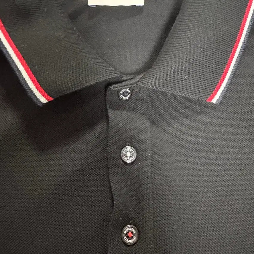 [BUNJANG] Moncler Long Sleeve Black T-shirt XXL / 몽클레어 긴팔  블랙 XXL