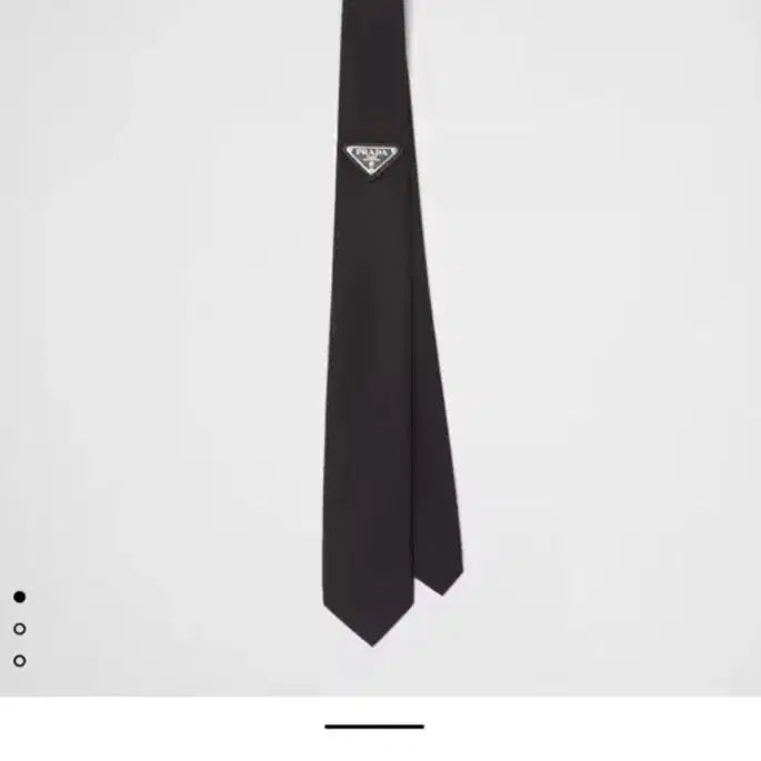 [BUNJANG] Prada Re-Nylon Tie / [새상품] 프라다 리나일론 넥타이 롯데백화점 풀박스 구성