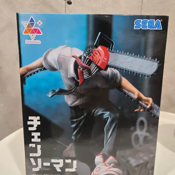 [BUNJANG] Bandai Chainsaw Man Noir Edge Figure + Luminasta Chainsaw Man Set / 반다이 체인소맨 느와르 엣지 피규어 + 루미나스타 체인소맨 set
