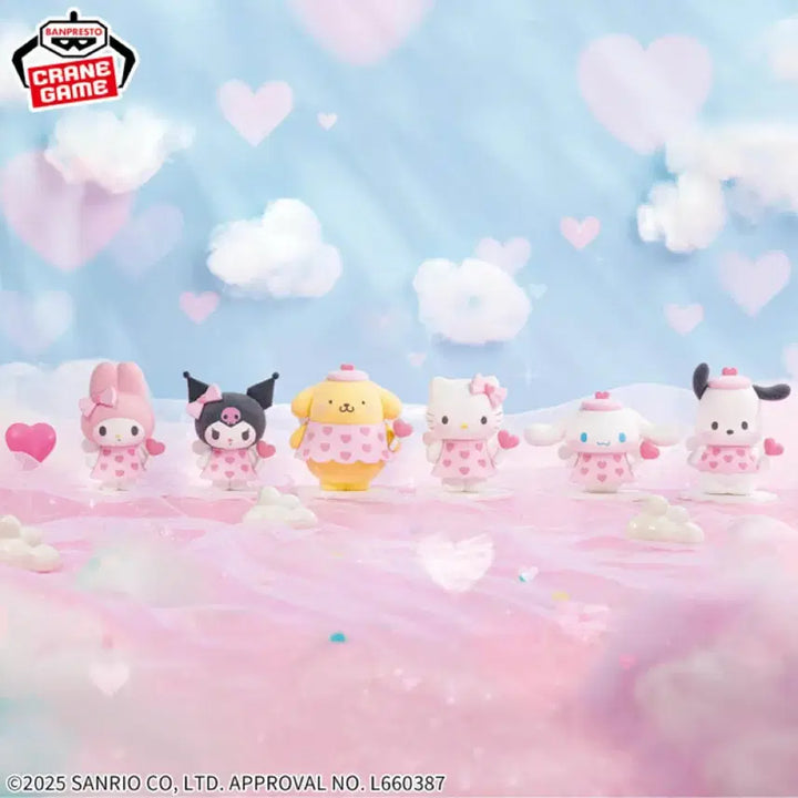 [BUNJANG] Sanrio Hello Kitty Fluffy Puffy Figure / 산리오 Fluffy Puffy Mine 헬로키티 플러피 퍼피 피규어