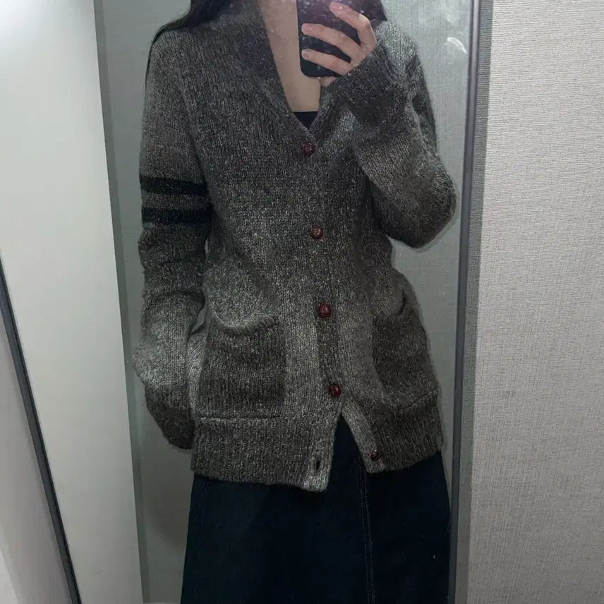 [BUNJANG] Beams Knit Cardigan / 빔즈 니트 가디건