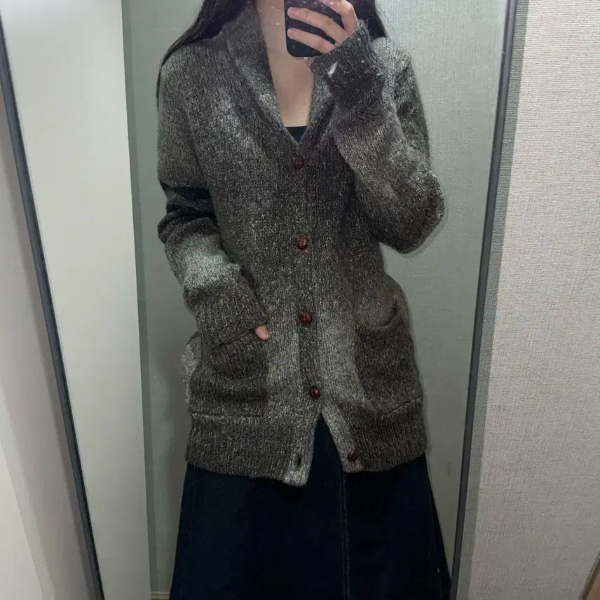 [BUNJANG] Beams Knit Cardigan / 빔즈 니트 가디건