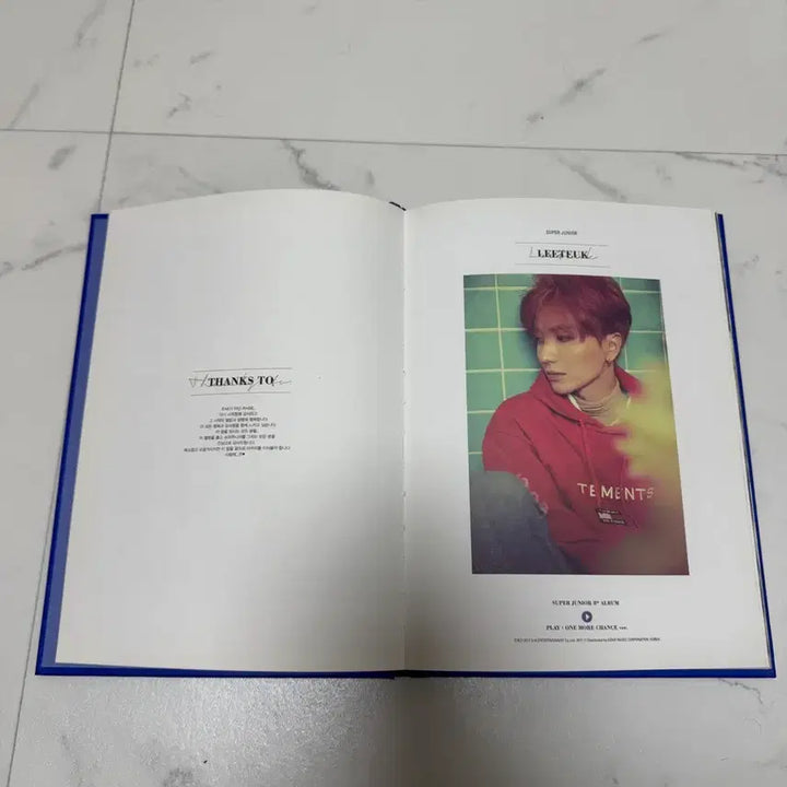 [SOLD OUT] 슈퍼주니어 8집 Play 앨범 more chance ver. (상태좋음)