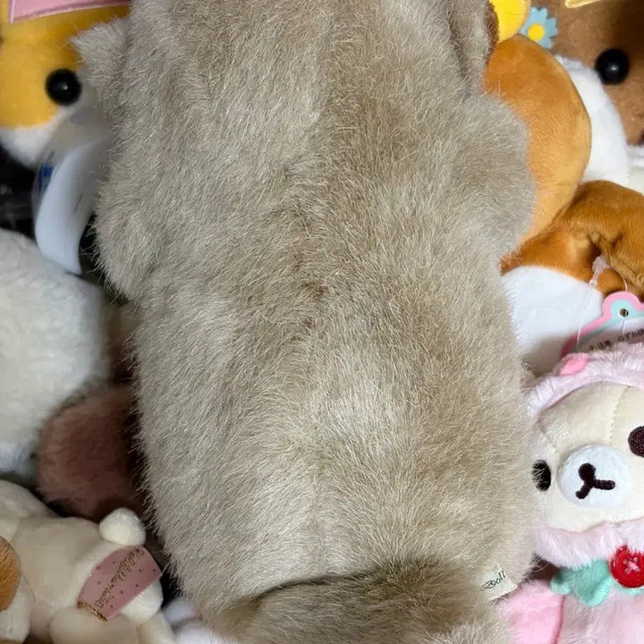 [BUNJANG] Vintage Sea Otter Squeaky Plush Toy / 고전 빈티지 해달 삑삑이 인형