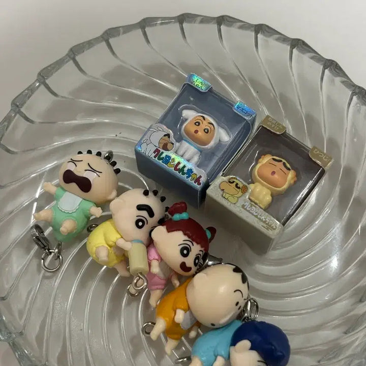[BUNJANG] Crayon Shin-chan Version 1 Keyring Bundle Set / 마지막 가격내림))짱구 줄줄이 키링 버전1 풀셋