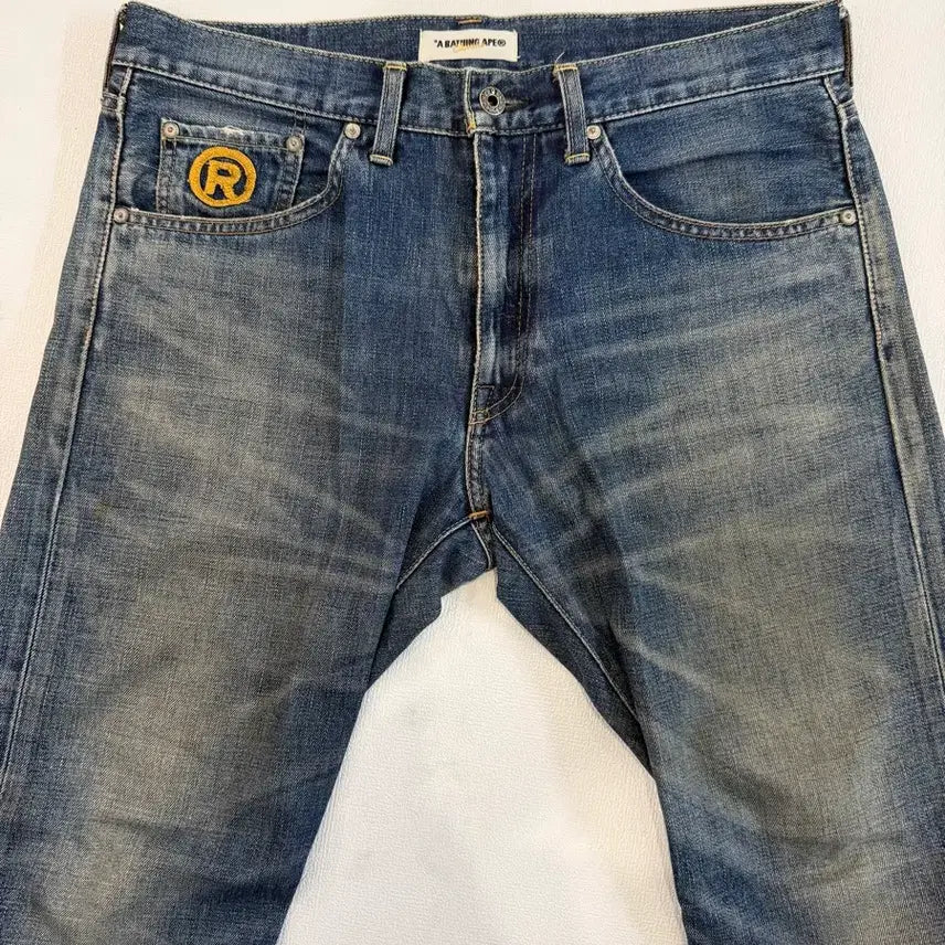 [BUNJANG] A BATHING APE 00s Denim Pants / 00s A BATHING APE Denim Pants (M)